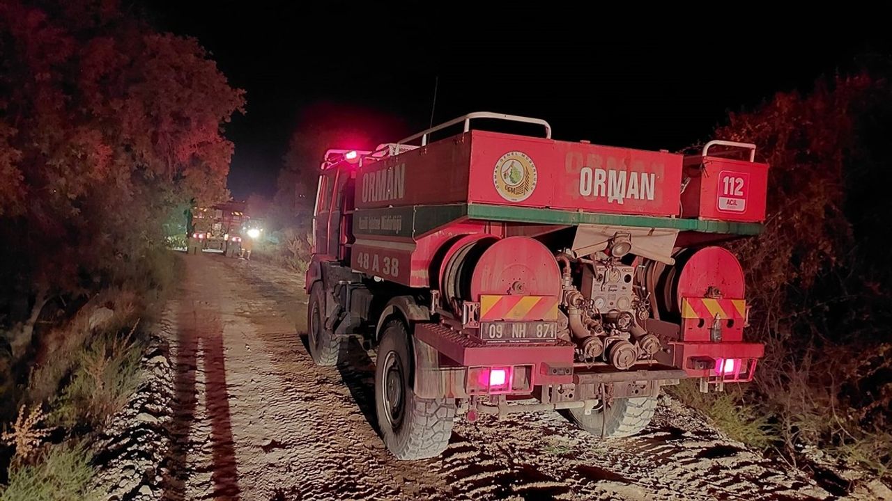 Denizli Buldan'da Orman Yangınına Müdahale 3. Gündür Sürüyor