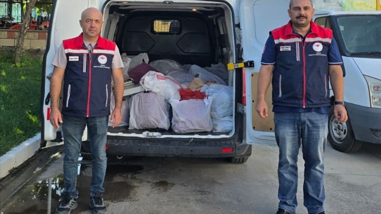 Edirne'de 650 kg Kaçak Kum Midyesi Ele Geçirildi — 3 Kişiye 2 milyon 266 bin 662 lira Ceza