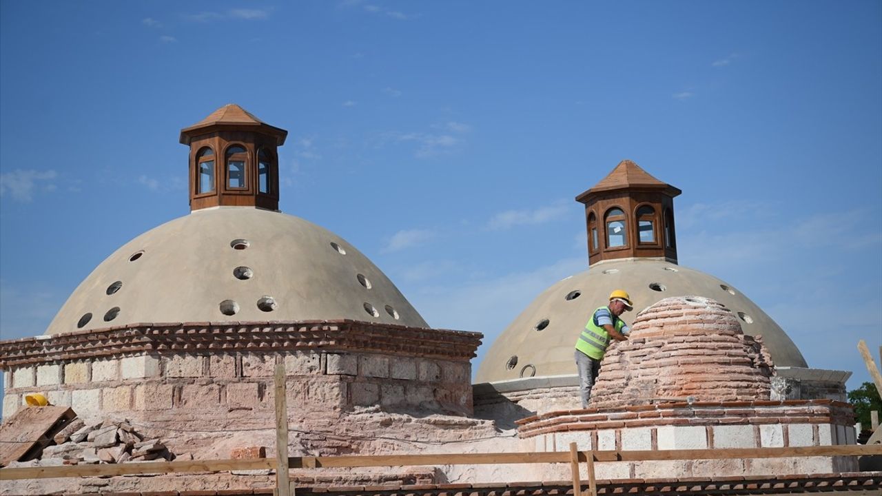 Edirne'de Gazi Mihal Hamamı Restorasyonunda Yeni Aşamaya Hazırlık