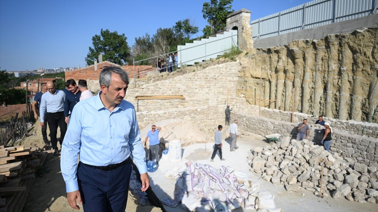 Edirne'de Muradiye Mevlevihanesi İhyası Hızla İlerliyor