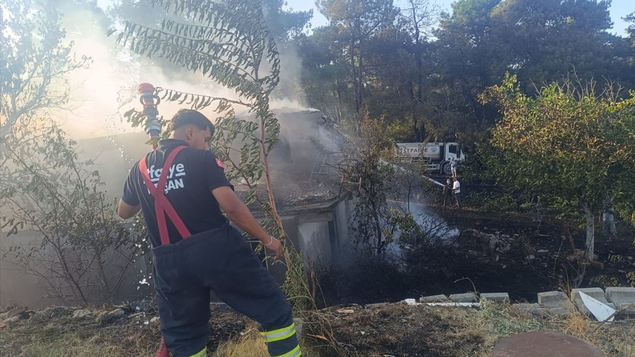 Edirne'deki Orman Yangını Kontrol Altına Alındı