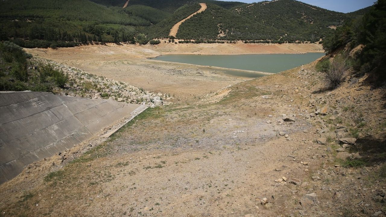 Edirne: Kadıköy Barajı'nda Su Seviyesi Yüzde 1'in Altına Düştü
