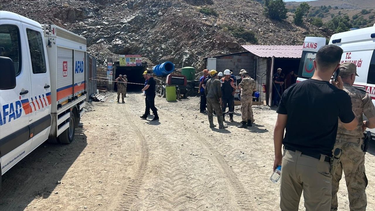 Elazığ'da Maden Ocağında Göçük: Kurtarma Çalışmaları Başlatıldı