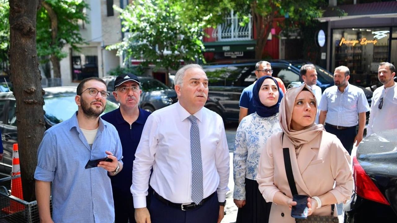 Fatih'te Tarihi Dokunun Korunmasına Yönelik Cephe İyileştirme Çalışmaları Devam Ediyor