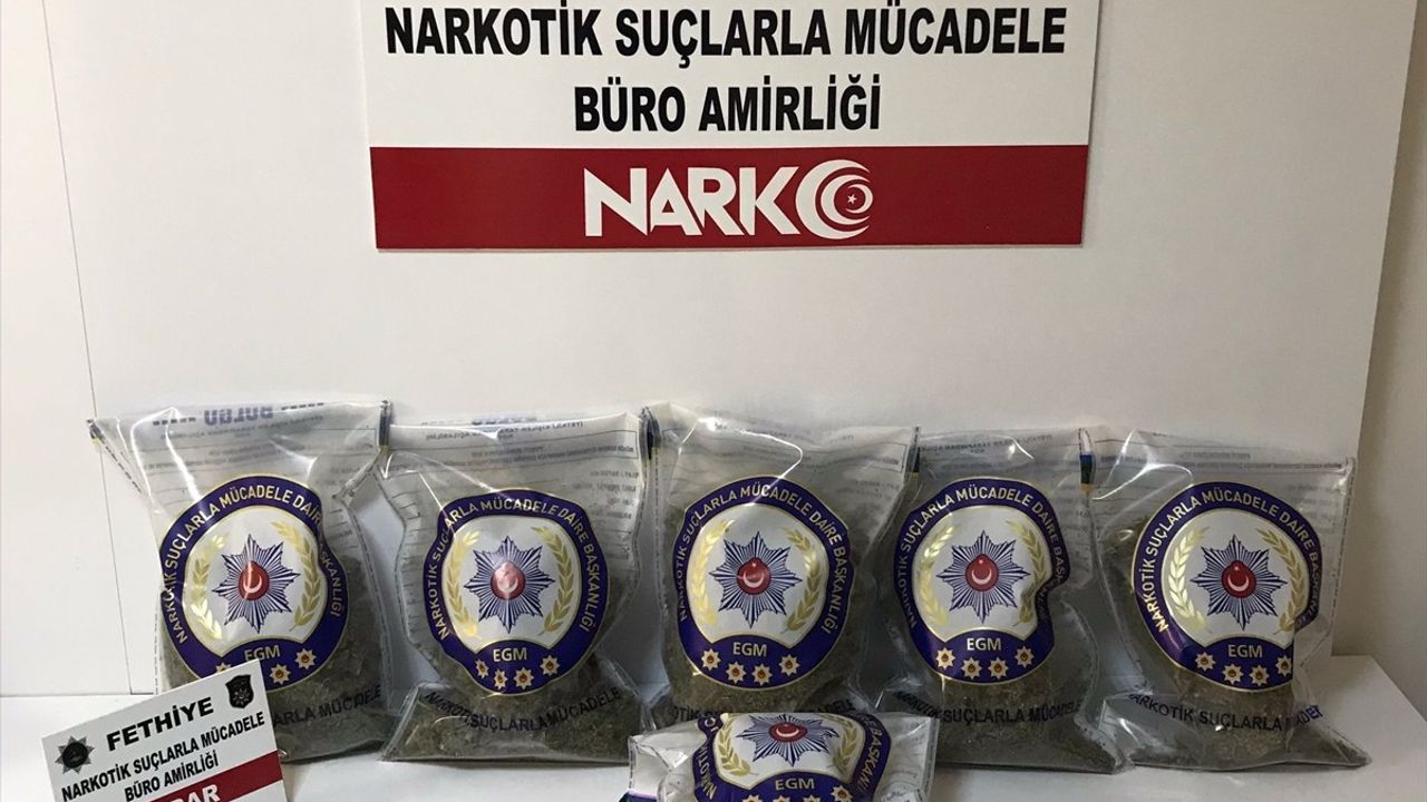 Fethiye'de Uyuşturucu Operasyonu: 3 Zanlı Tutuklandı