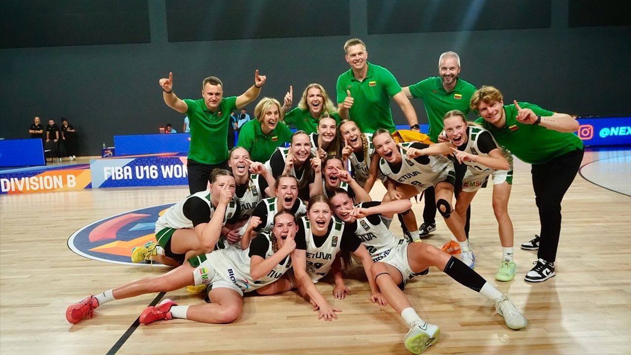 FIBA 16 Yaş Altı Kızlar Avrupa Şampiyonası: Litvanya Şampiyon (77-60)