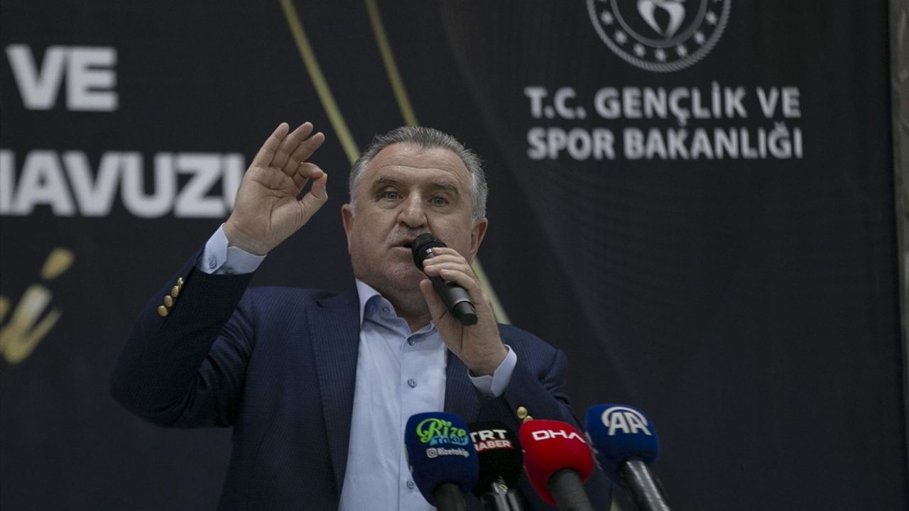 Gençlik ve Spor Bakanı Bak'tan Terörsüz Türkiye Vurgusu: Spor Tesisleriyle Geleceğe Yatırım