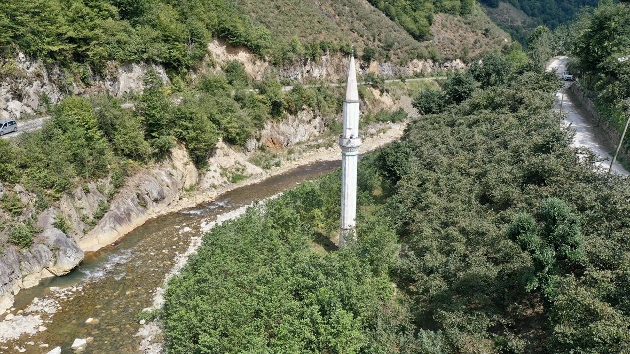 Giresun'da 2020 Selinin Sembolü: Yeşilköy Kızılçukur Camisi Minaresi