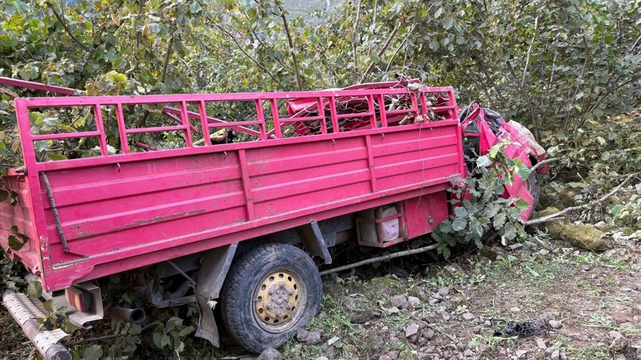 Giresun'da Kamyonet Devrildi: 4 Ölü, 1 Ağır Yaralı