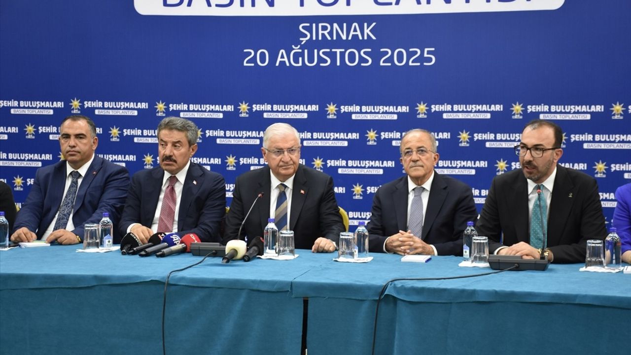 Güler: Terör Bitme Noktasına Geldi — Terörsüz Türkiye Vizyonu Şırnak'ta İlerleyecek