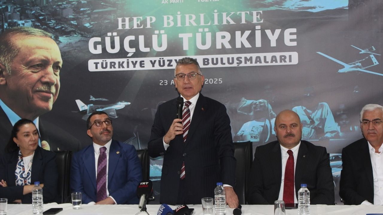 Güler: 'Terörsüz Türkiye' ve Kars-Iğdır Demir Yolu vurgusu