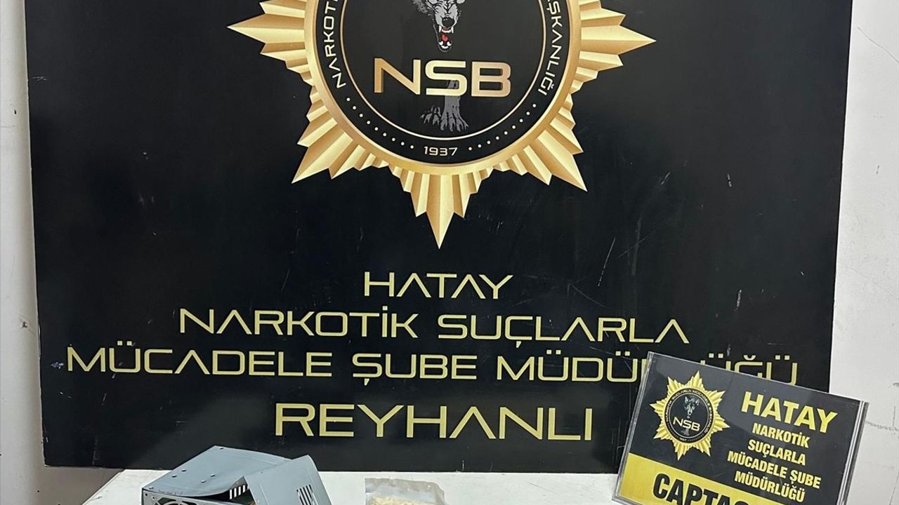 Hatay'da Bilgisayar Fanından Uyuşturucu Çıktı: Zanlı Tutuklandı
