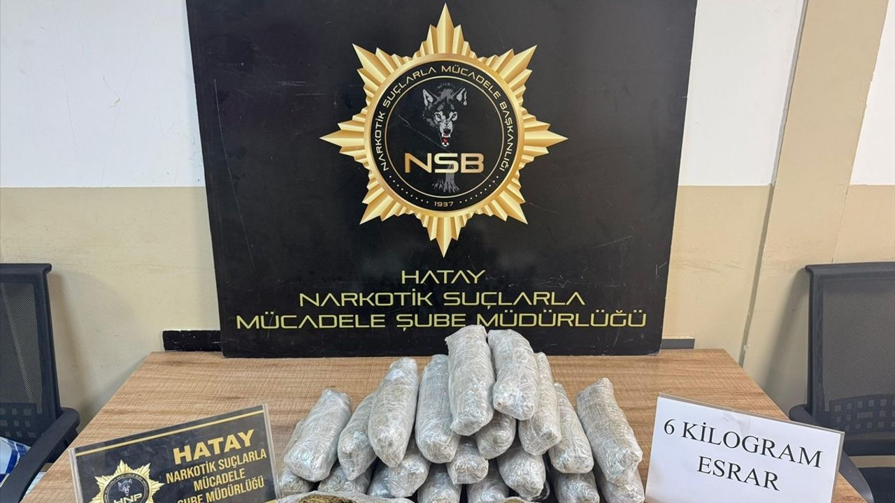 Hatay Reyhanlı'da uyuşturucu operasyonu: 2 zanlı tutuklandı