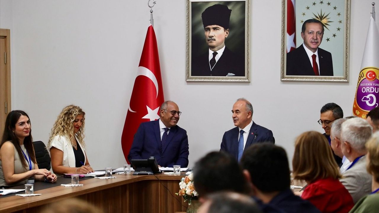 ILO Heyeti Vali Muammer Erol'u Ziyaret Etti: Ordu'da Çocuk İşçiliğiyle Mücadele