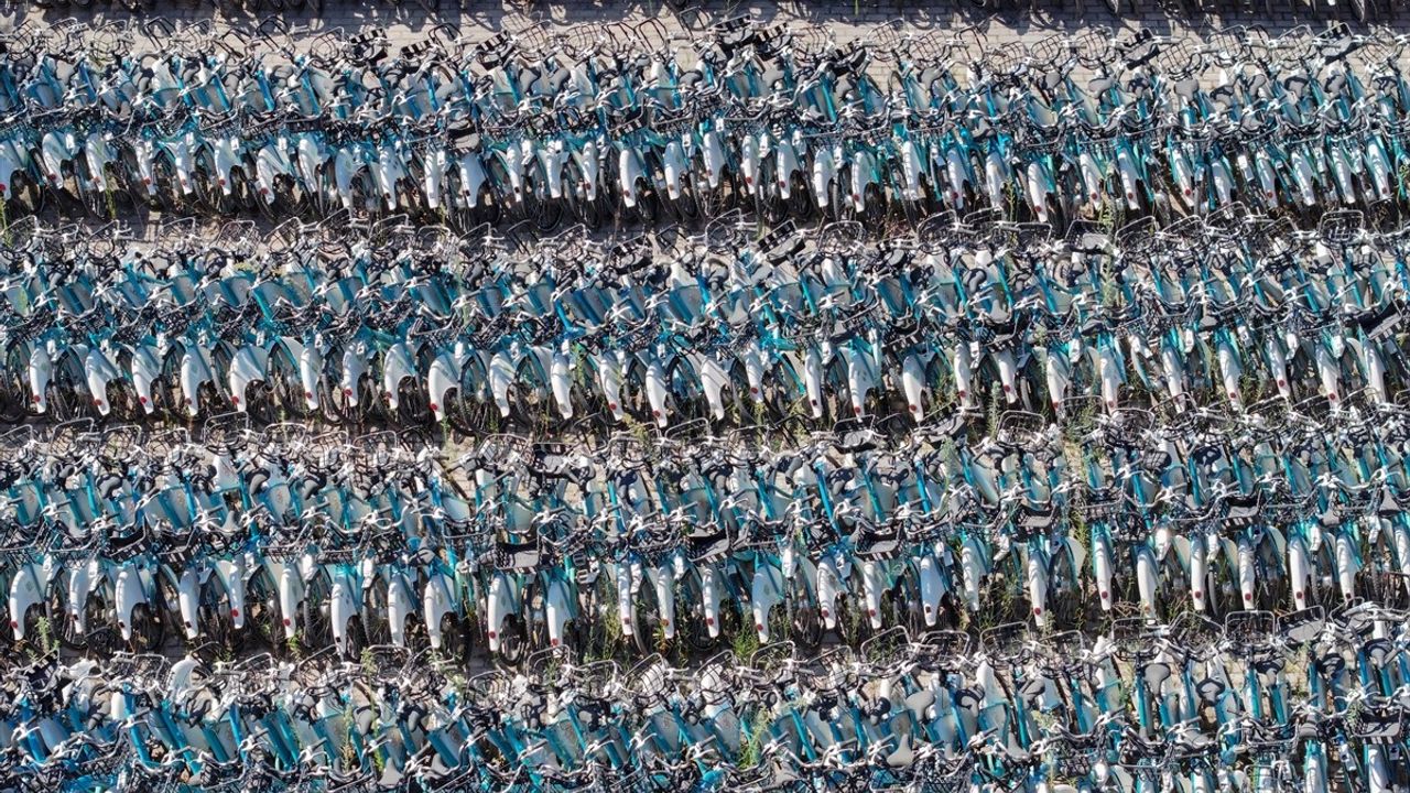 İSBİKE hurdalıkta: Kartal'da yüzlerce bisiklet atıl durumda