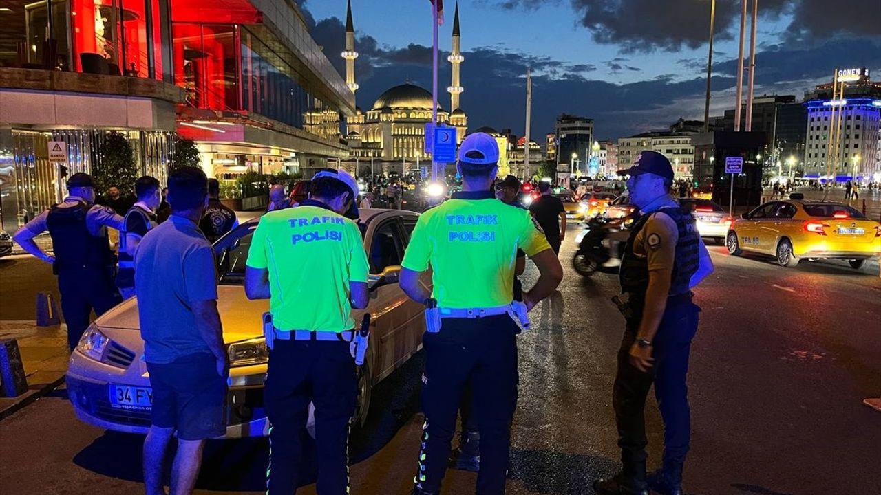 İstanbul'da Helikopter Destekli Huzur Uygulaması