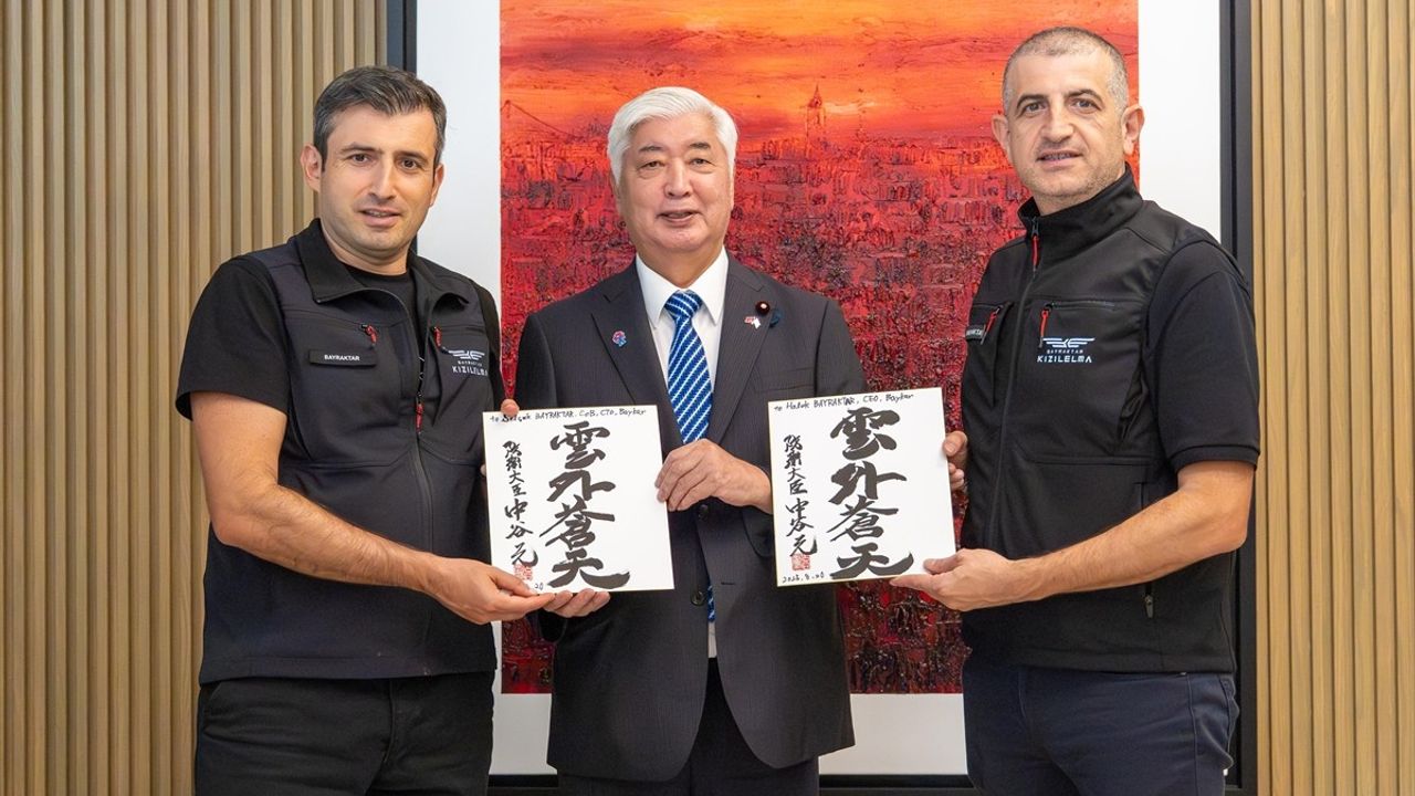 Japonya Savunma Bakanı Nakatani Gen Baykar'ı Ziyaret Etti