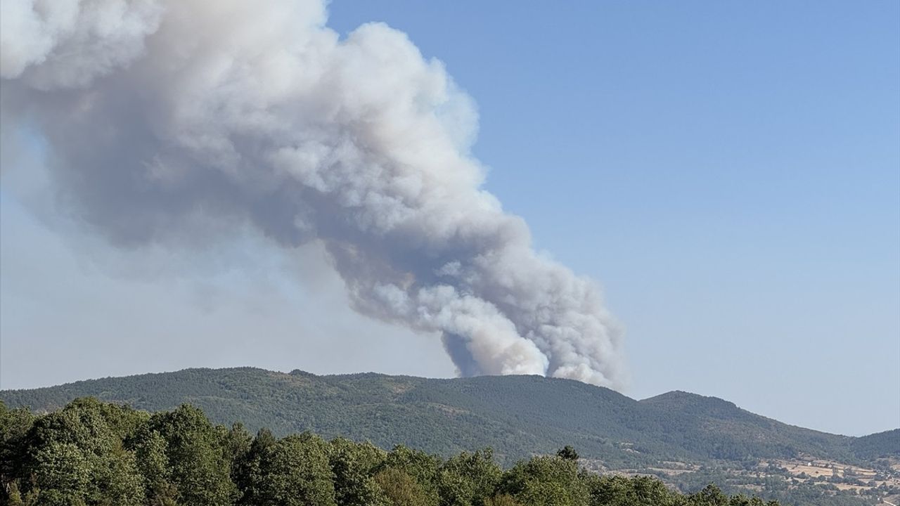 Karabük Eflani'de Orman Yangını: Saraycık'ta Müdahale Sürüyor