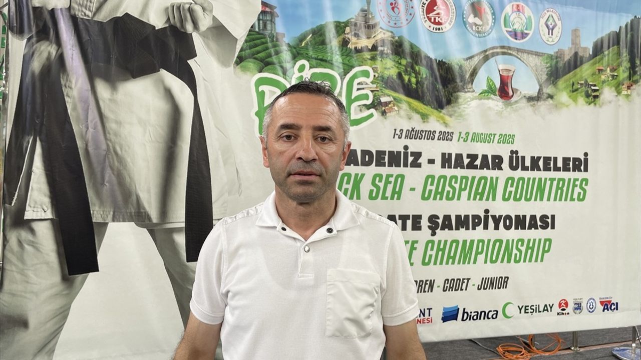 Karadeniz ve Hazar Ülkeleri Karate Şampiyonası Rize'de Sona Erdi