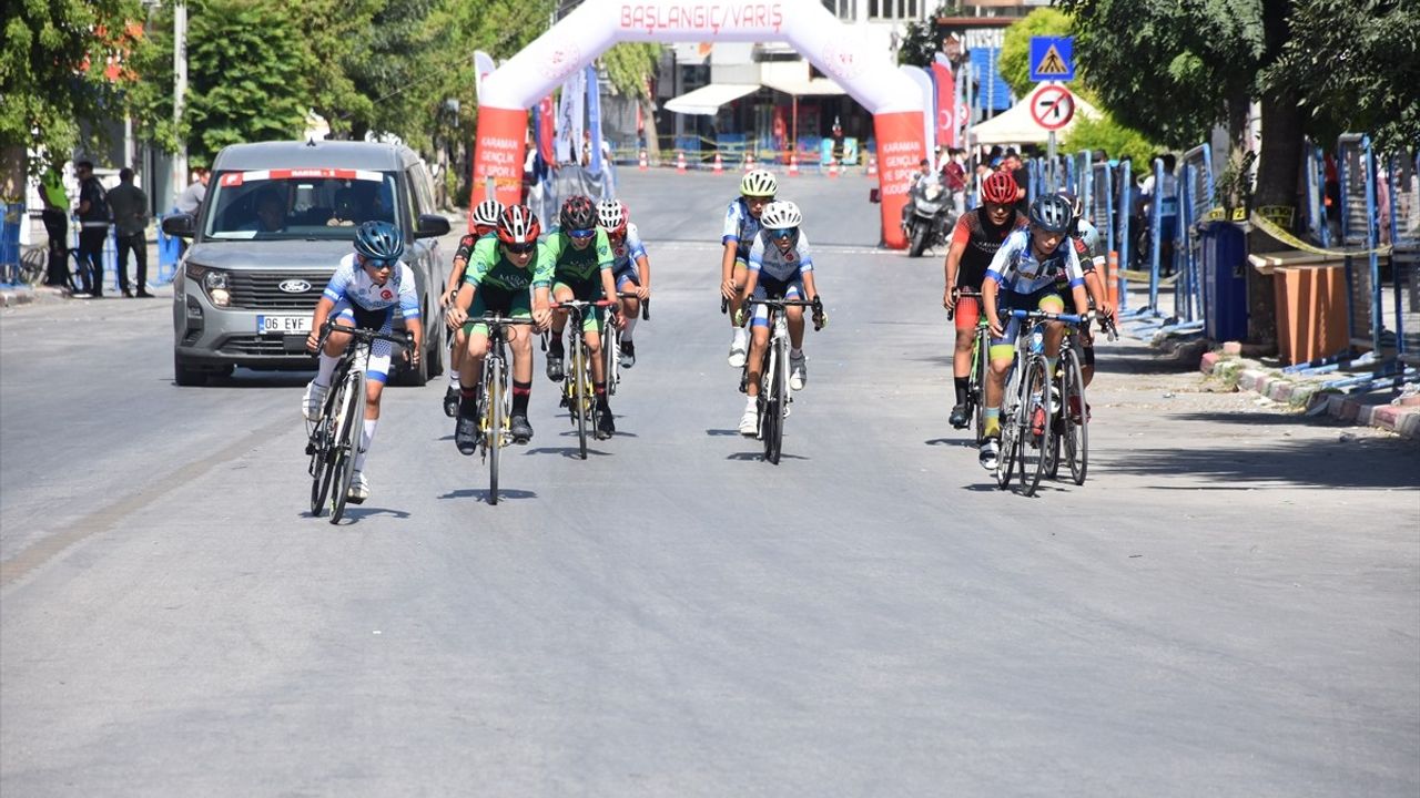 Karaman'da Türkiye Kupası 6. Etap Puanlı Yol Yarışları Tamamlandı