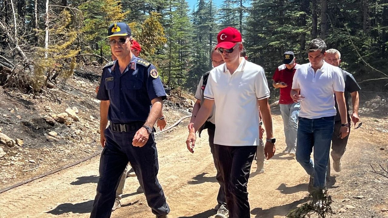 Karaman Valisi Çiçekli: Ermenek ve Sarıveliler'deki Orman Yangınları Söndürüldü