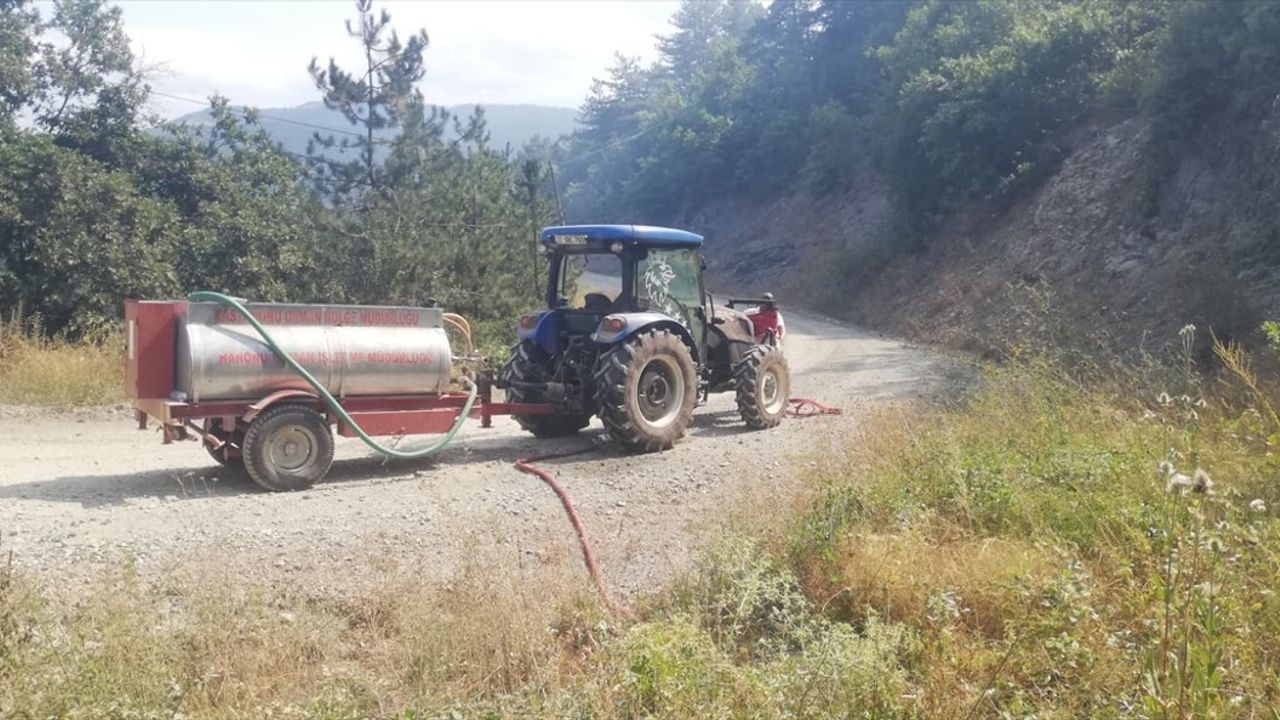 Kastamonu'da Orman Yangını Kontrol Altına Alındı