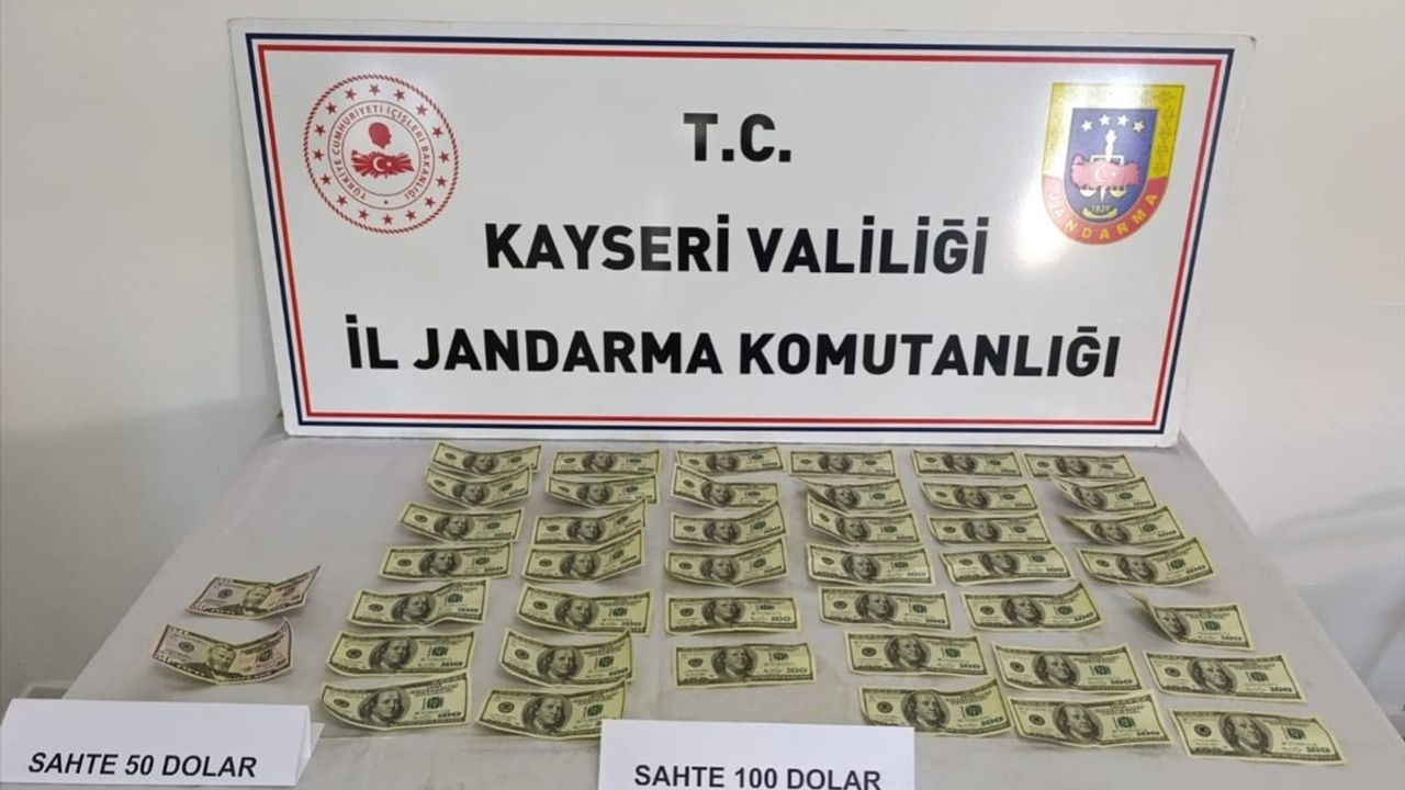 Kayseri'de Sahte Dolar Operasyonu: 1 Gözaltı, 4 bin 200 Dolar Ele Geçirildi