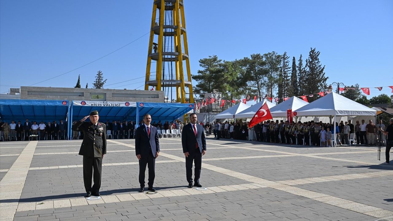 Kilis'te Mercidabık Zaferi ve Fırat Kalkanı Anma Töreni