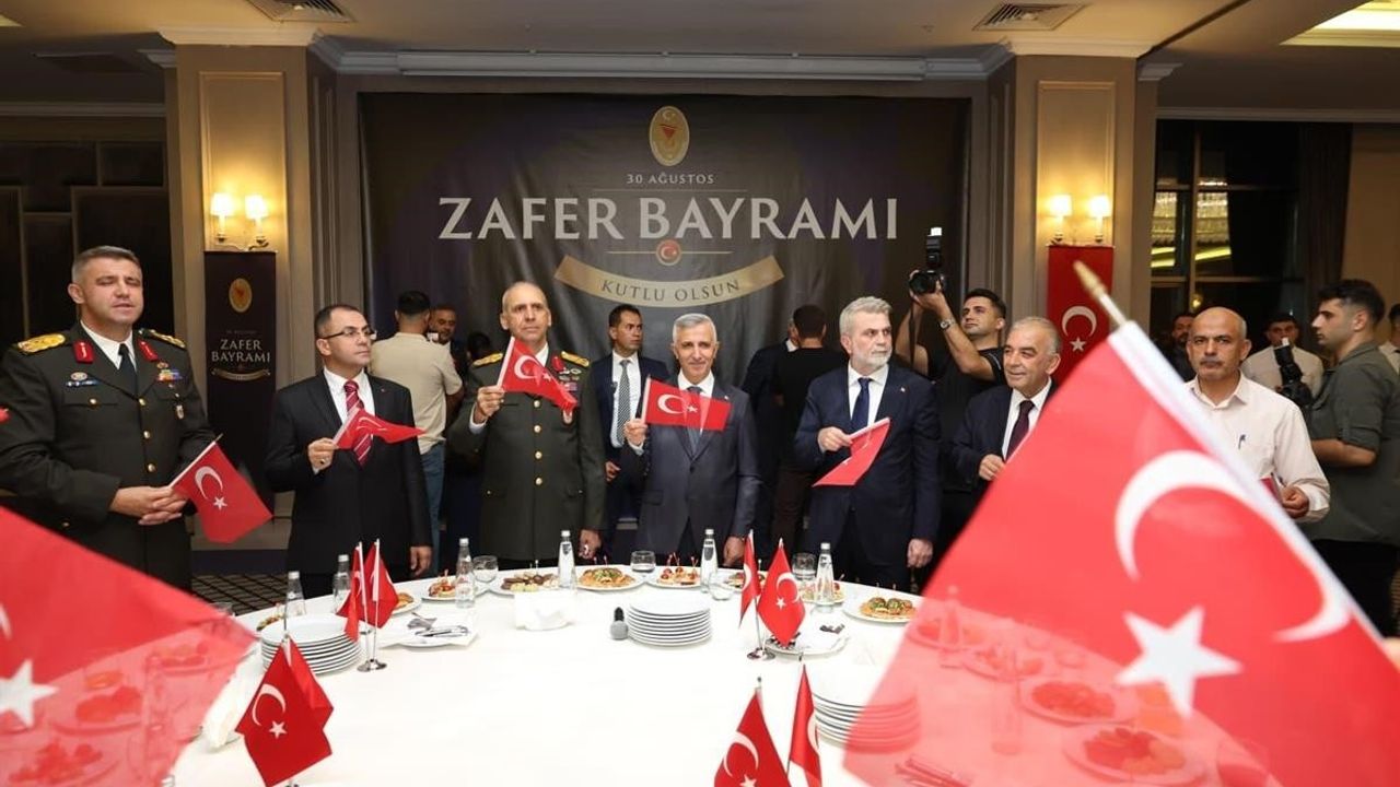 Kilis ve Kahramanmaraş'ta 30 Ağustos Zafer Bayramı Resepsiyonları