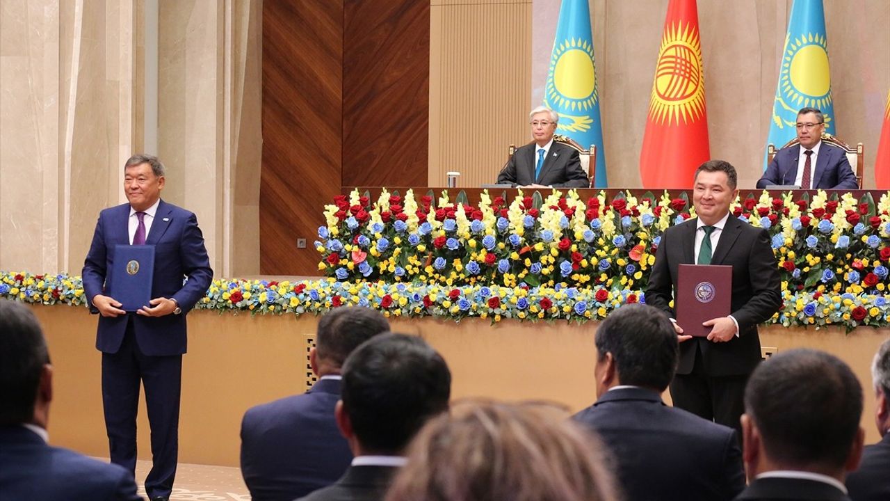Kırgızistan-Kazakistan Hedefi: 2030'a Kadar Ticaret 3 Milyar Dolar