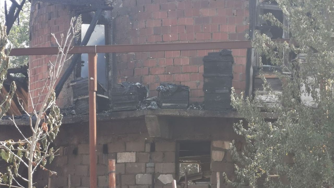 Kırklareli'nde Anız Yangını: 3 Bağ Evi ve Arı Kovanları Zarar Gördü