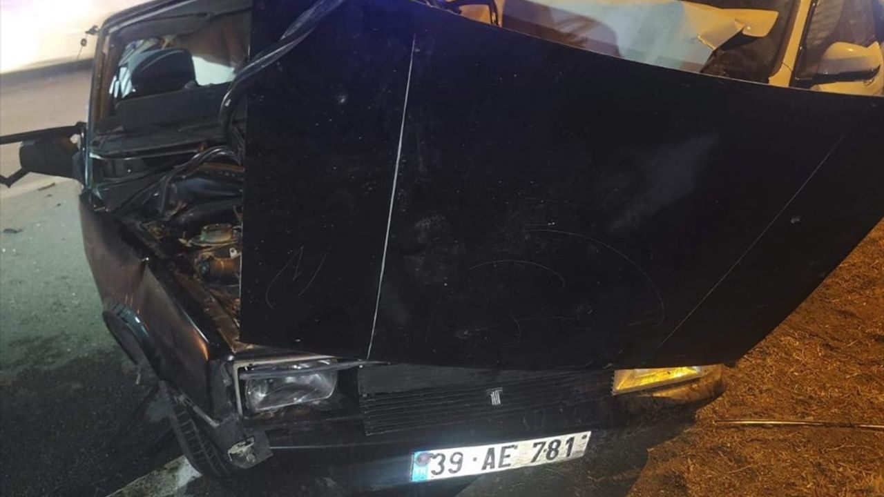Kırklareli'nde Trafik Kazası: 1 Ölü, 3 Yaralı