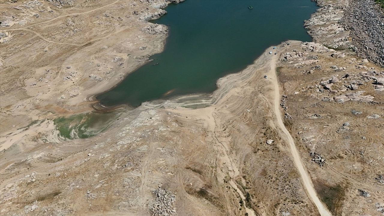 Kırklareli'ndeki Kayalıköy Barajı'nda Doluluk Oranı Yüzde 8'e Düştü