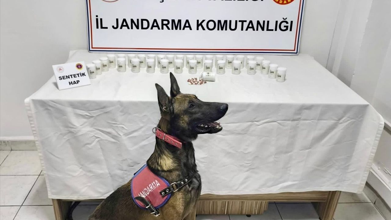 Kırşehir'de Uyuşturucu Operasyonu: 1823 Sentetik Hap Ele Geçirildi, 2 Gözaltı