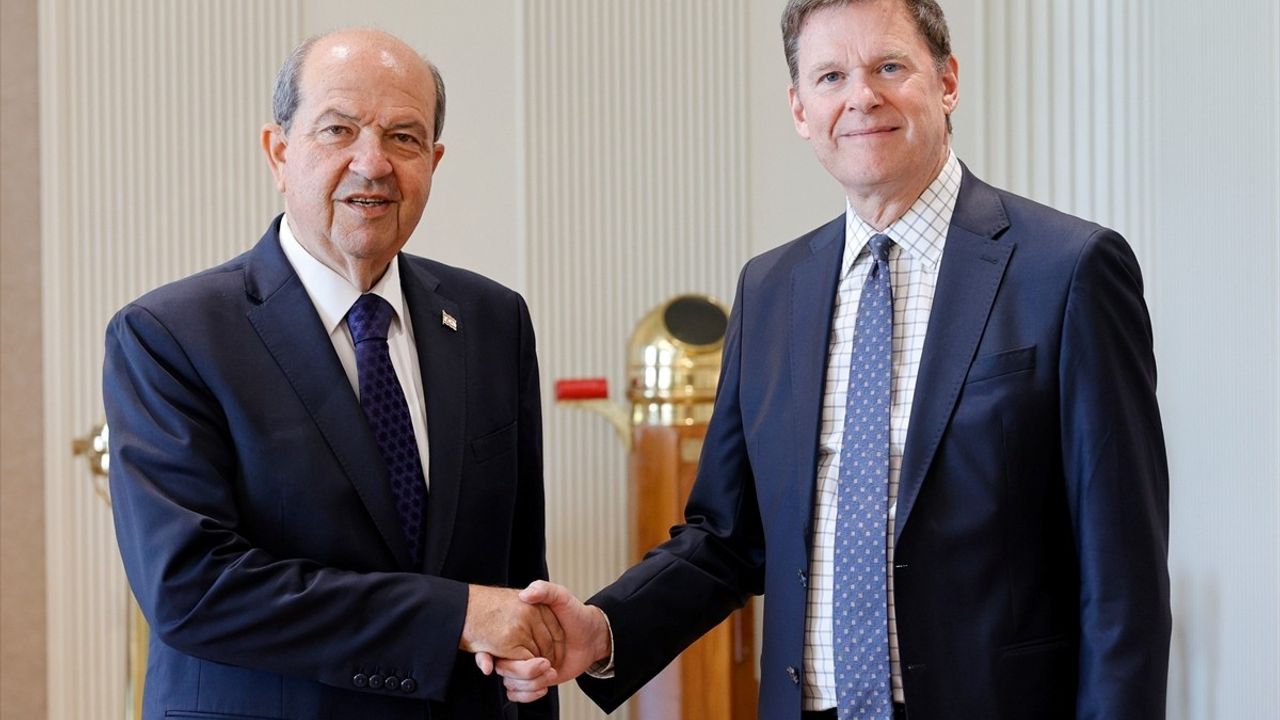 KKTC Cumhurbaşkanı Tatar: "Kıbrıs'ta İki Devletli Çözümde Israrcıyız"