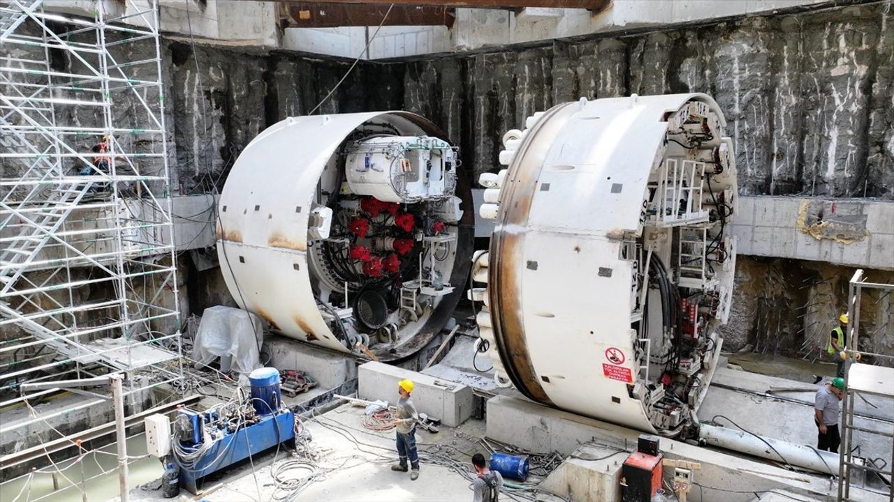 Körfezray Metro Projesi'nde Hız Kesilmiyor