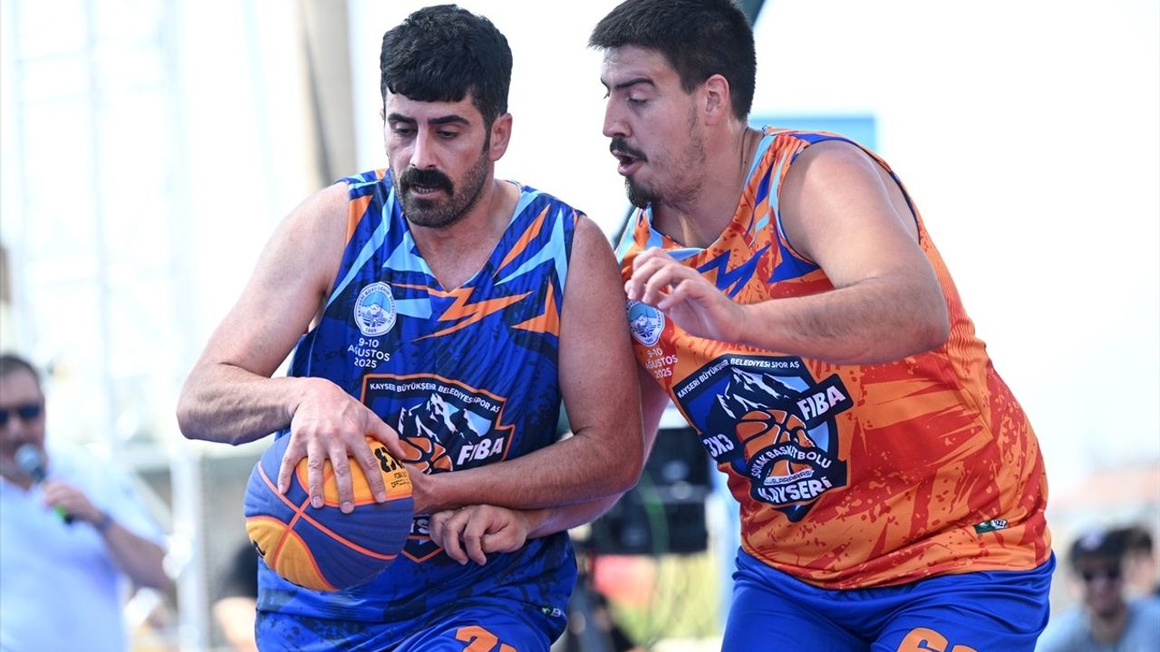 Lite Quest 3x3 Uluslararası Basketbol Turnuvası Kayseri'de Başladı