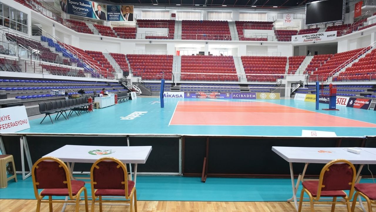 Malatya'da A Milli Voleybol Takımı Hazırlıkları Tamamlandı