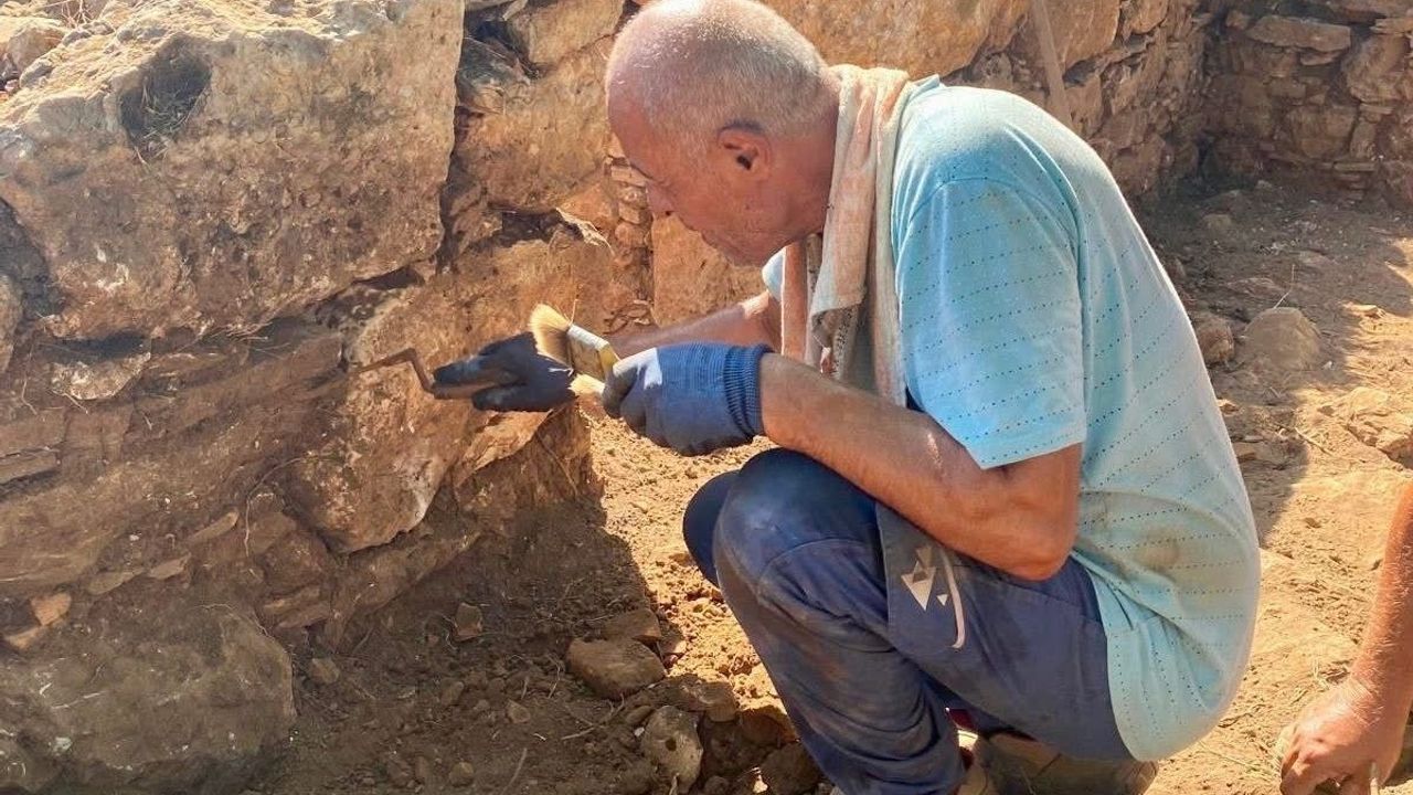 Marmaris'te Kedreai Antik Kenti'nde 2025 Kazıları Devam Ediyor