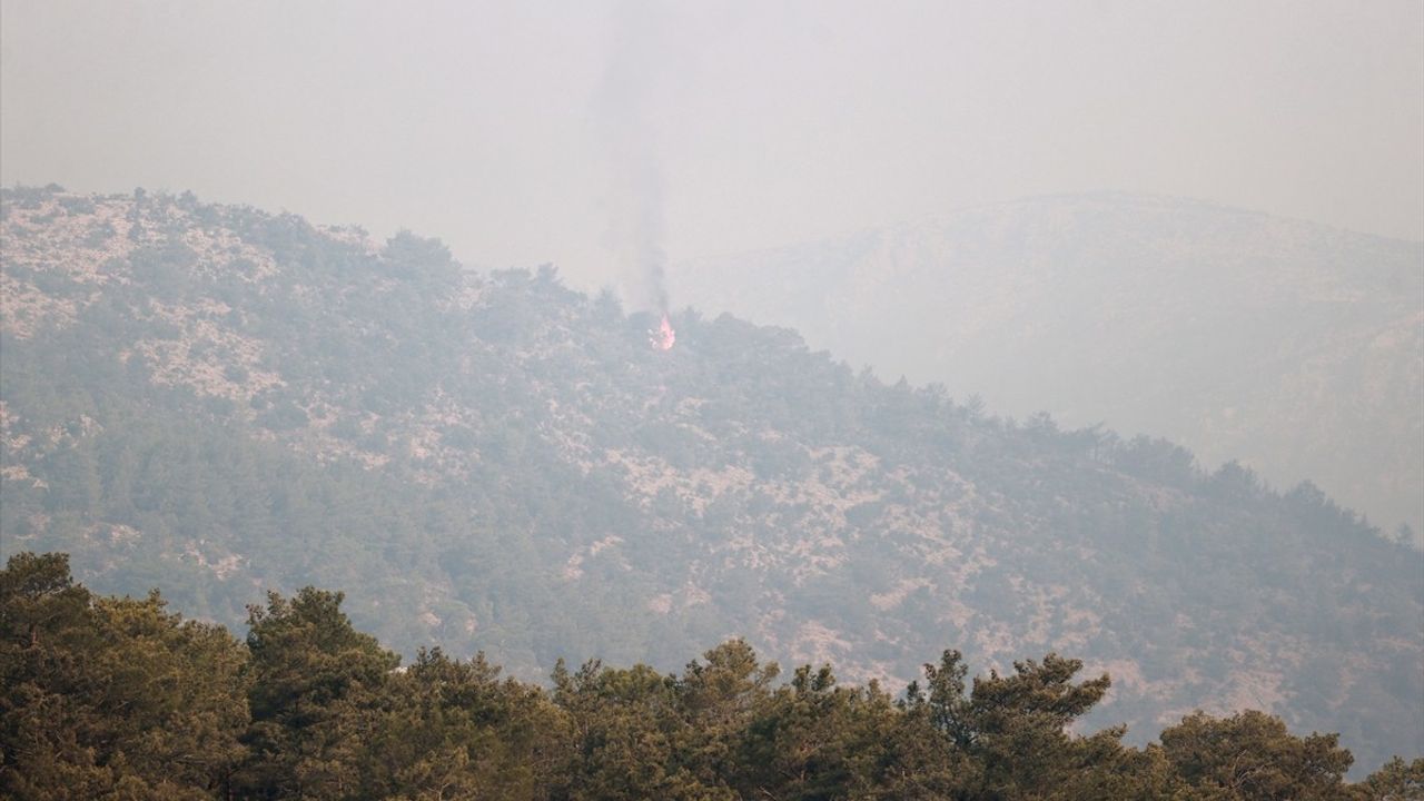Mersin Silifke'de Orman Yangını: Müdahale Hava ve Kara Güçleriyle Sürüyor