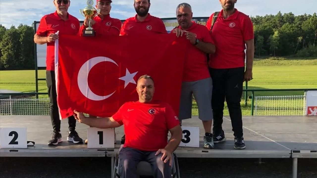 Milli Para Atıcı Muaz Erdem Madran, Çekya'da Altın Madalya Kazandı