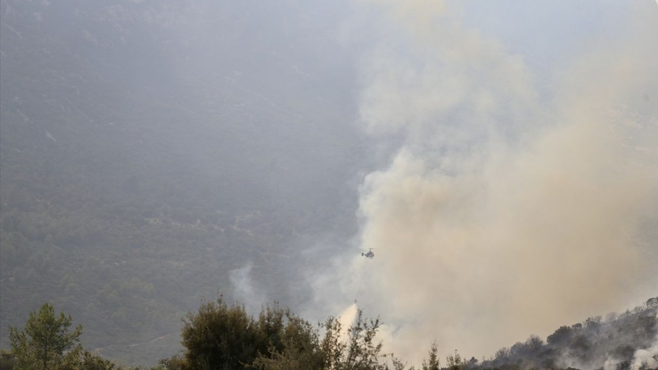Muğla Seydikemer'de orman yangını kontrol altına alındı
