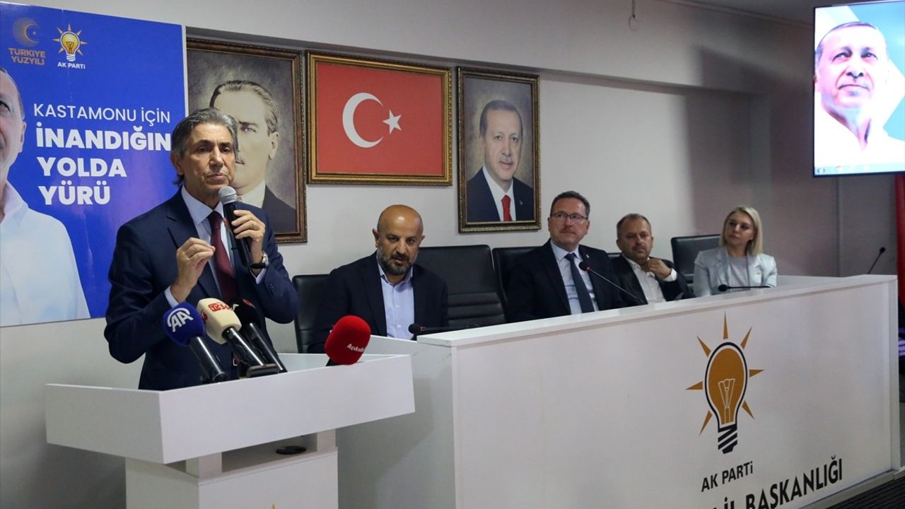 Mustafa Demir Kastamonu'da: 'Biz hizmet, onlar hezimet; eserimiz, onların hasarı'