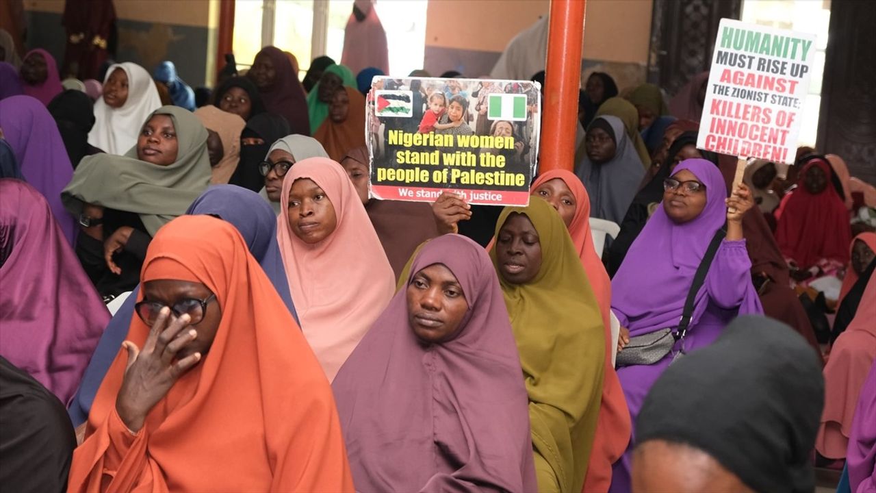 Nijerya'dan Filistin'e Dayanışma Çağrısı: ‘Gazze Soykırımını Durdurun’