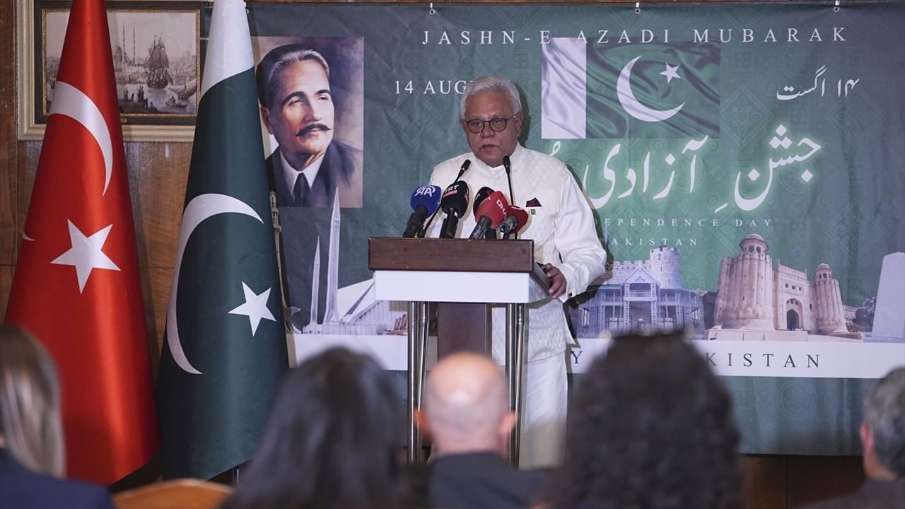 Pakistan'ın Ankara Büyükelçiliği'nde Bağımsızlık Günü Resepsiyonu