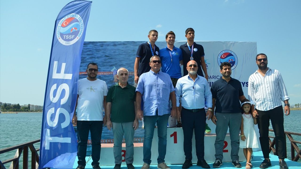 Paletli Yüzme Açık Su Türkiye Şampiyonası Kocaeli'de
