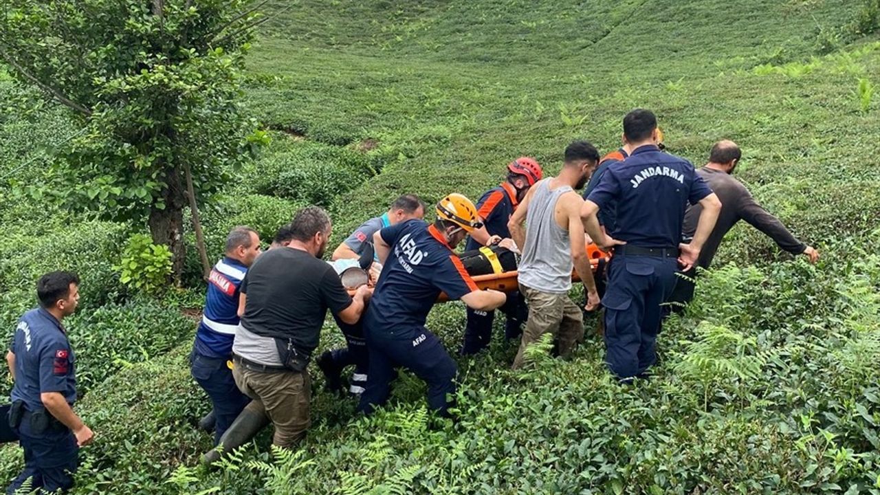 Rize'de Teleferik Kazası: Kadın Yaralandı