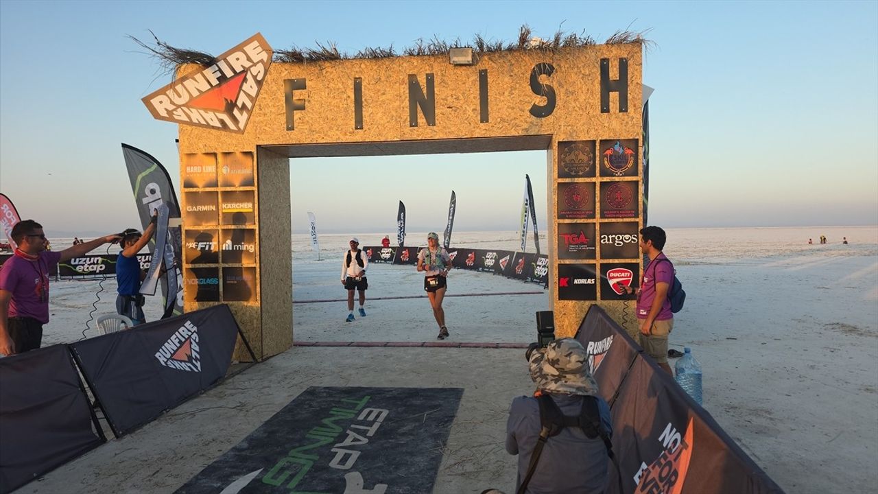 Runfire Salt Lake Ultra Trail Maratonu Tuz Gölü'nde Sona Erdi