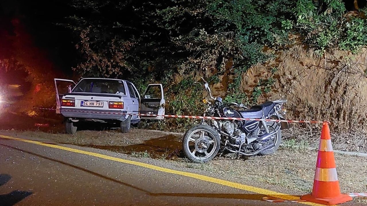 Sakarya'da Motosiklet Kazası: Sürücü Hayatını Kaybetti