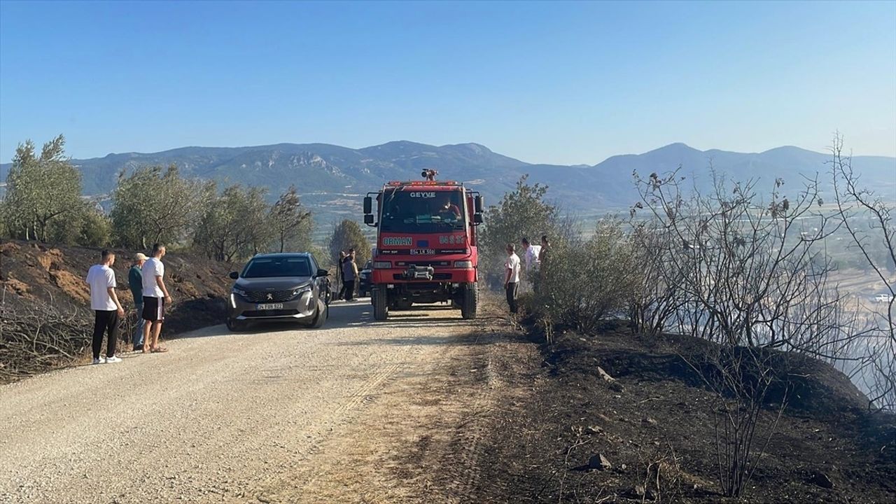 Sakarya'da Yangın Kontrol Altına Alındı